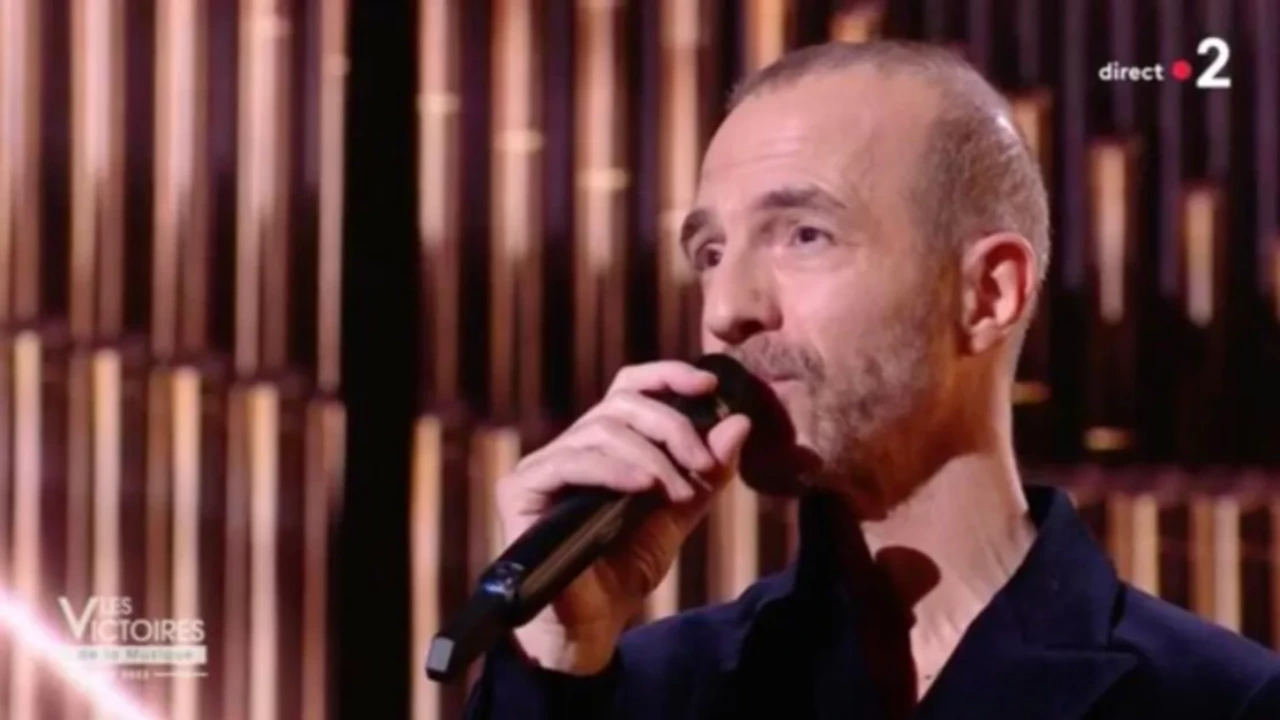 Calogero pousse un coup de gueule lors des Victoires de la musique