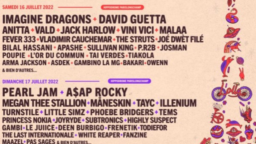 La programmation du festival parisien Lollapalooza dévoilée !